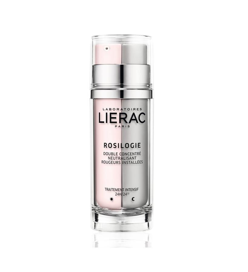 Combatir las rojeces 24 horas, es lo más acertado. Este es un tratamiento completo, su sérum de día calma y regula; y el concentrado de noche reestructura los prolípidos y restaura la función de barrera de la piel. Ambos contienen dextrano, un péptido neurocalmante que aumenta el nivel de tolerancia y reduce la inflamación y la vasodilatación. (44,95 €).
