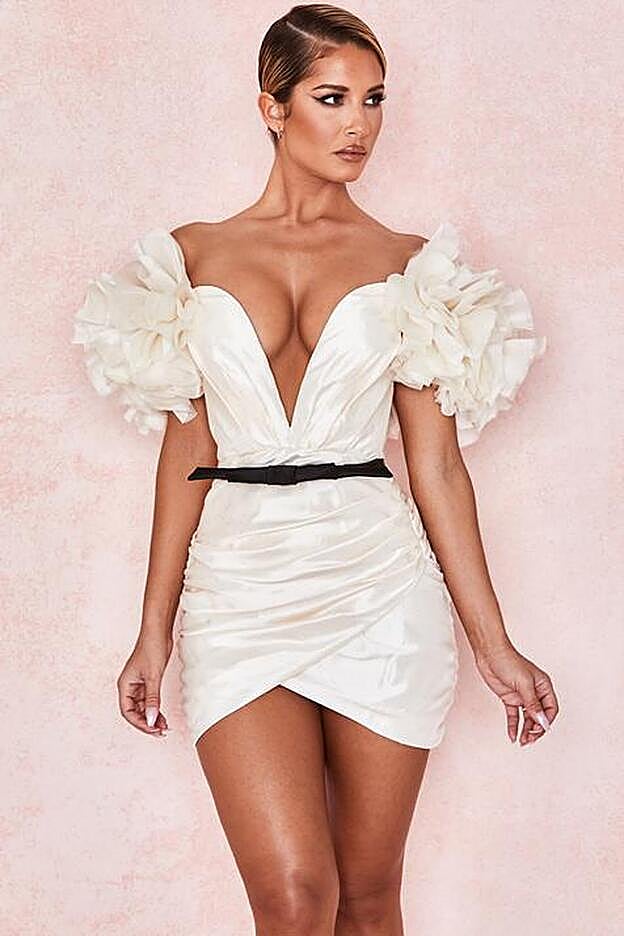 El vestido, en el catálogo de la firma.