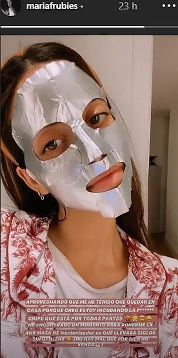 María Fernández Rubíes ha utilizado esta mascarilla facial perfecta para restaurar y revitalizar la piel.