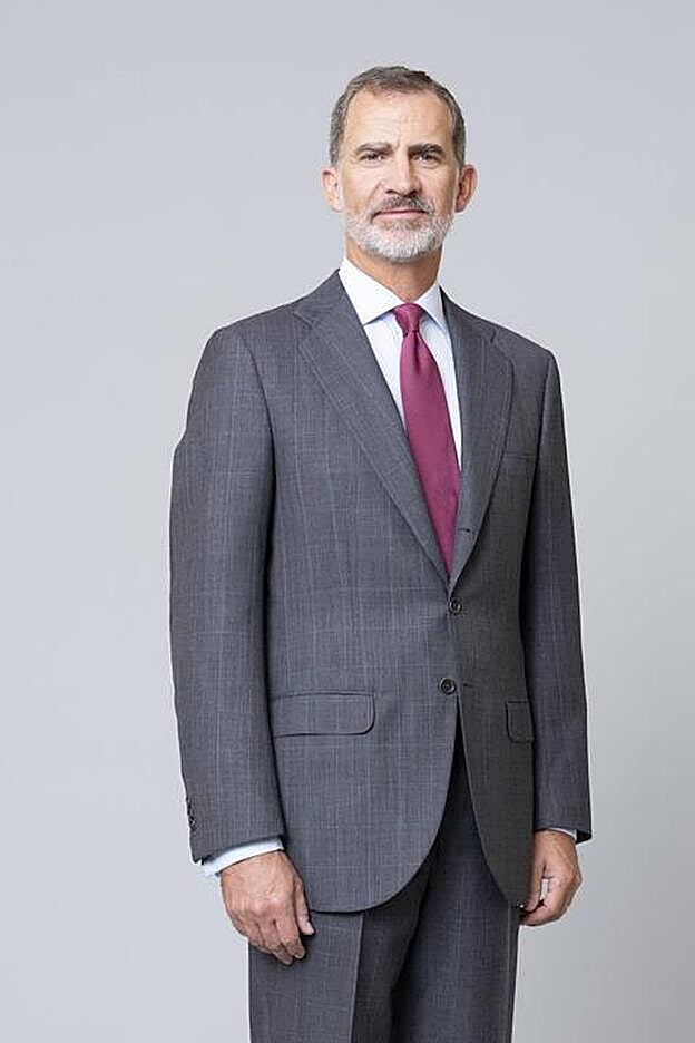 Nuevo retrato oficial del Rey Felipe de España.