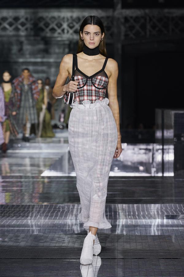 Desfile de Burberry.