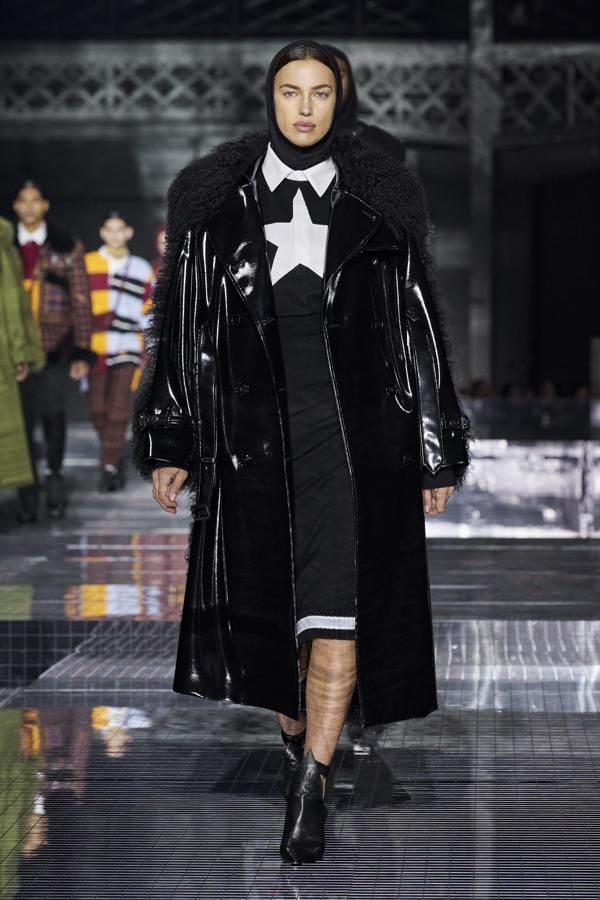 Desfile de Burberry.