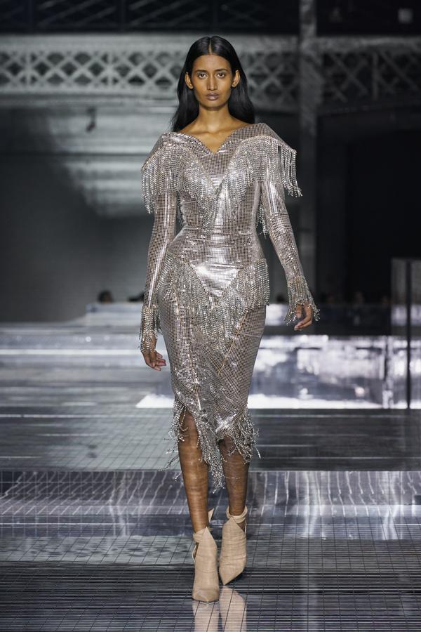 Desfile de Burberry.