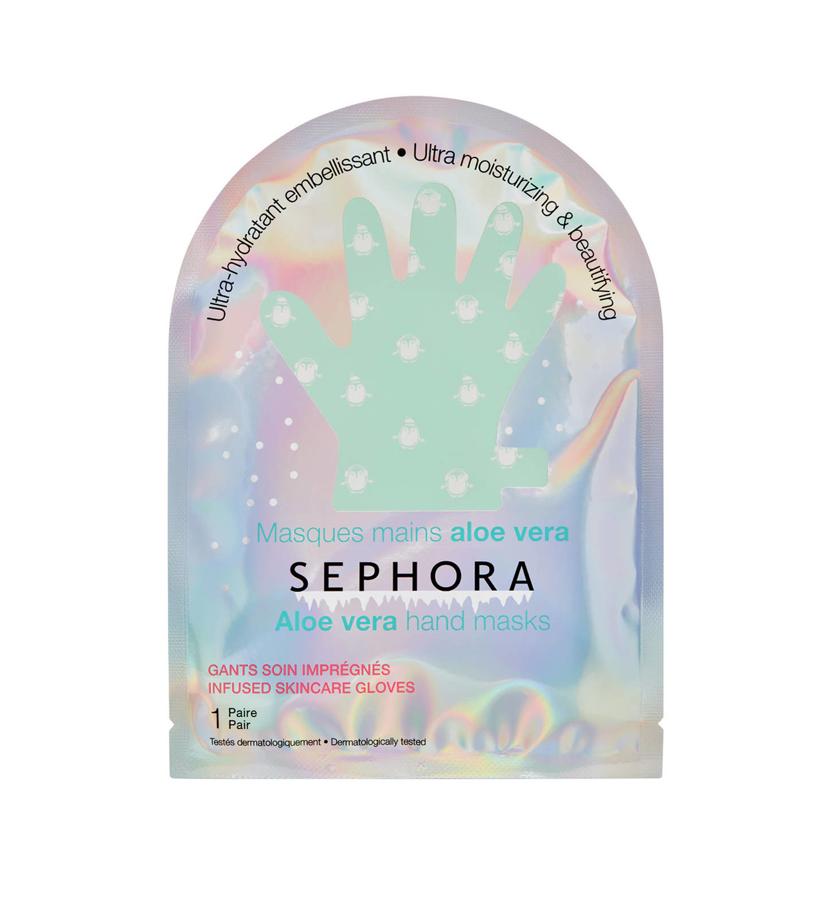 Están impregnados de aloe vera como activo principal para hidratar intensamente la piel seca de las manos, dejándolas suaves y ablandando las cutículas secas. Ideales para durante todo el año y cuidar de tus manos mientras continúas con tus actividades. (3,95 €).