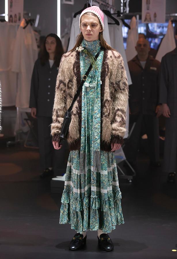 Desfile de Gucci otoño-invierno 20/21.