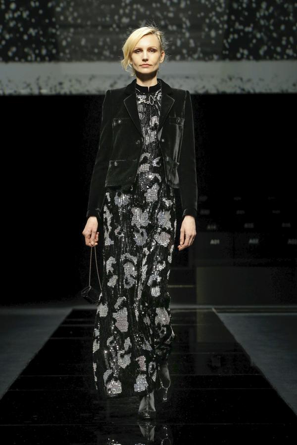 Desfile de Giorgio Armani.