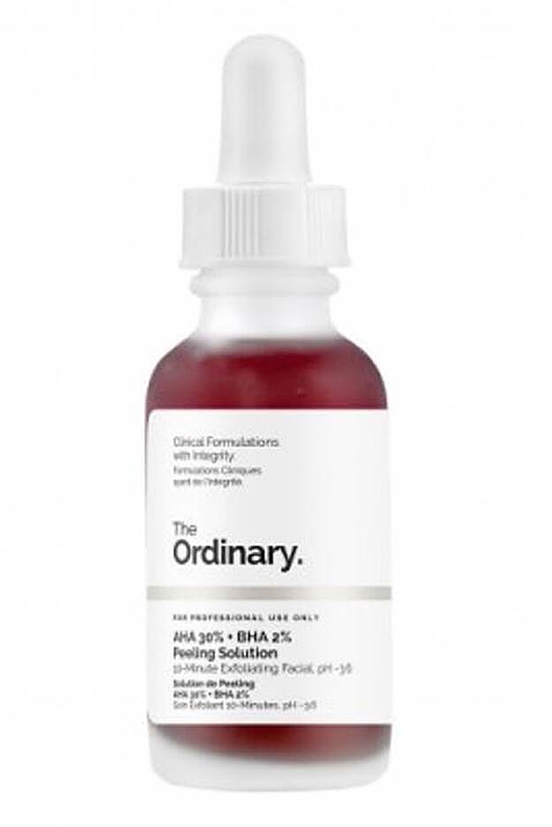 Este tratamiento tiene una alta concentración de ácidos libres..