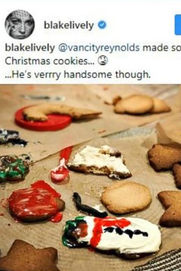 Estas son las galletas con las que bromeaba Blake.