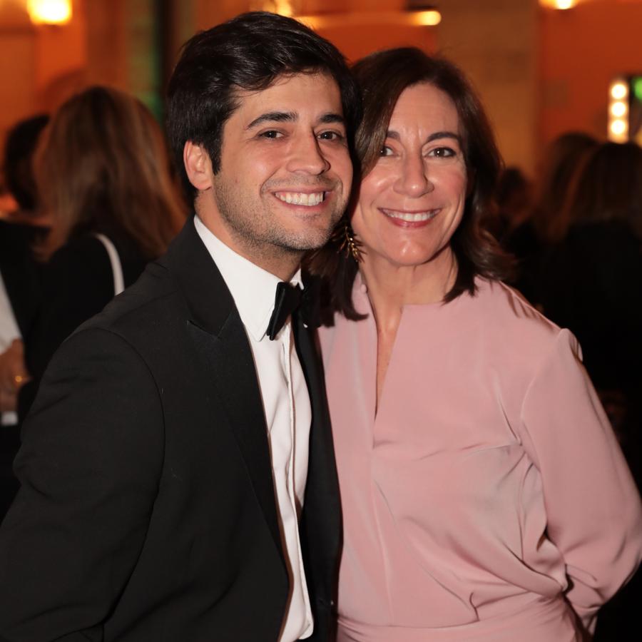 Pablo Galán, de la firma Jorge Vázquez, con Anabel Martí.