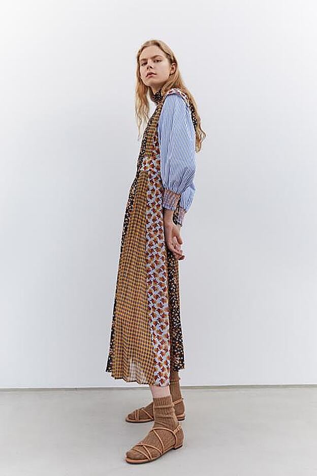 Diferentes estampados con tonos que combinan a la perfección.