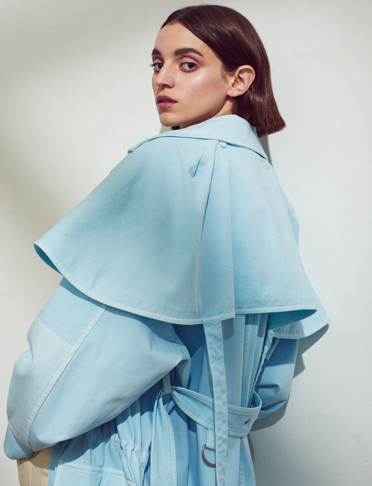 Gabardina de algodón orgánico, de Stella McCartney.