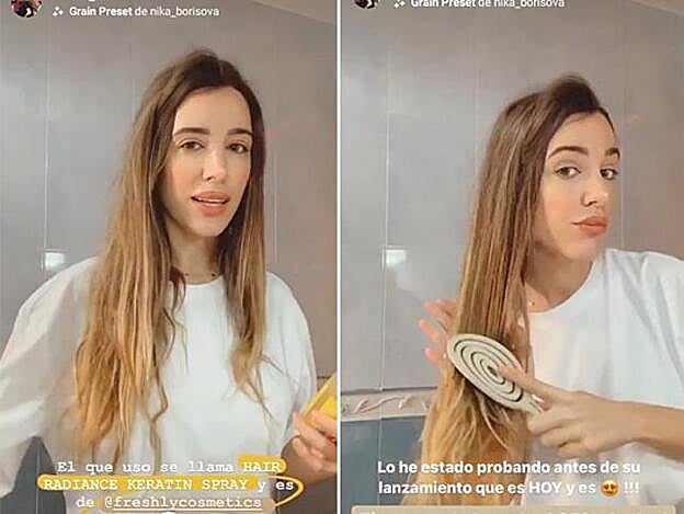 Teresa Bass ha presentado el nuevo producto imprescindible con el que consigue que el cabello esté perfecto sin necesidad de lavarlo cada día.