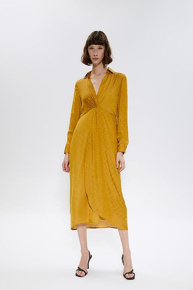 Mostaza, vistoso y fresco.