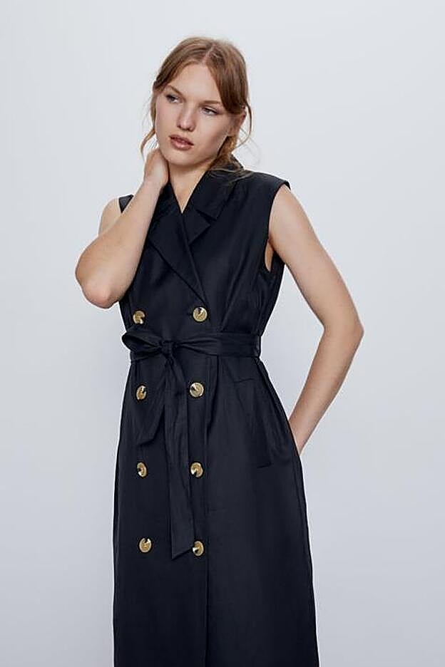 Este vestido de Zara está inspirado en Meghan Markle. Vale, no nos lo han dicho ellos pero es bastante evidente.