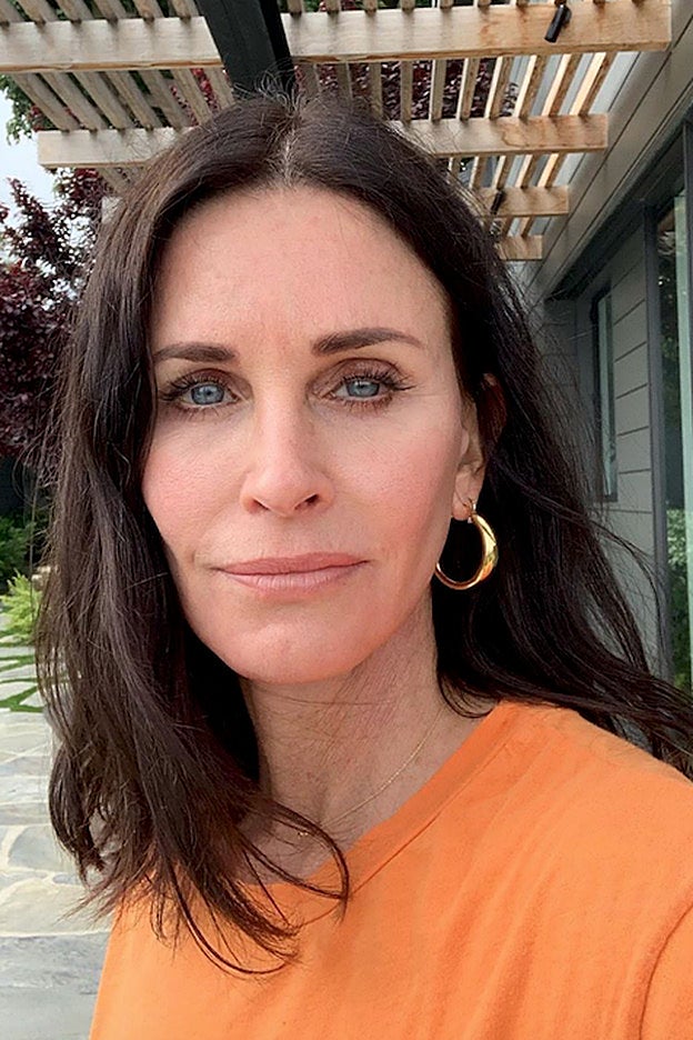 Courtney Cox reconoció en 2017 que se quitó los rellenos faciales.