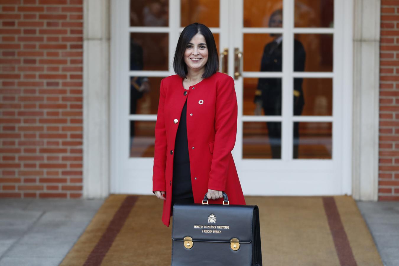 La ministra Política Territorial y Función Pública, Carolina Darias, también padece el coronavirus.