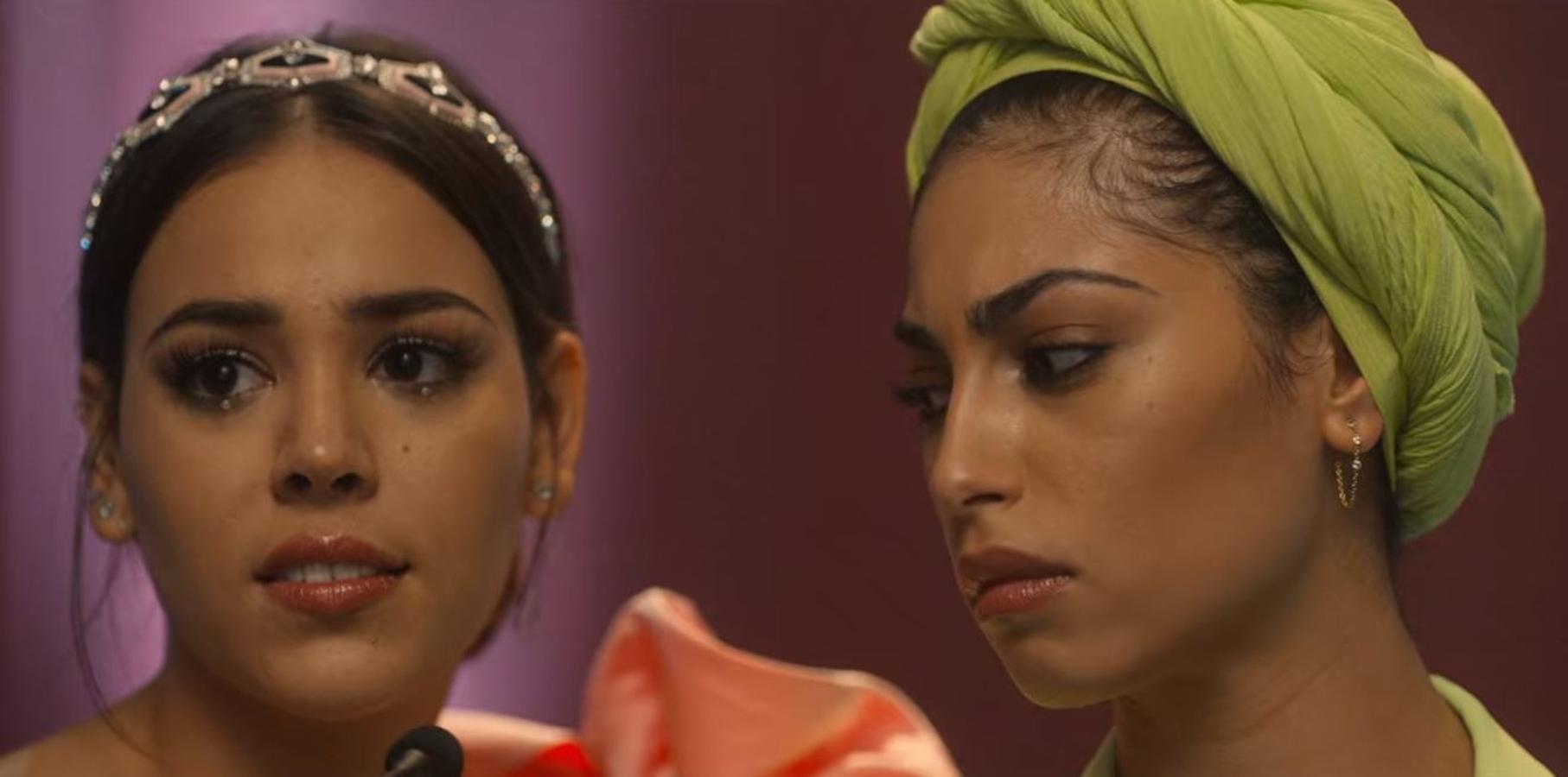 Para la graduación escolar, Lu da un toque moderno a un maquillaje muy natural gracias unos adornos brillantes que añade debajo de la línea inferior de las pestañas.