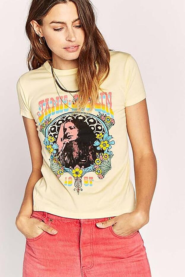 Nuestra debilidad: en amarilllo y dedicada a Janis Joplin.