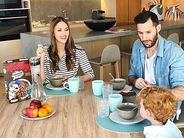 La cocina es uno de los sitios de reunión de toda la familia.