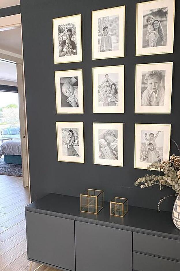 El rincón favorito de Helen está lleno de recuerdos de la familia.