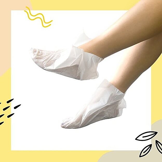 Los calcetines también pueden ser desechables.