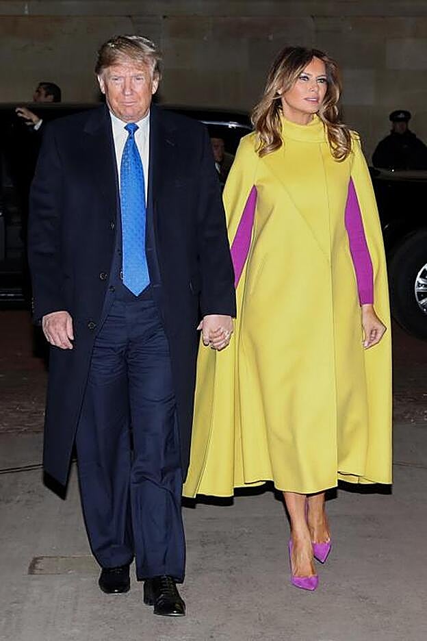 Melania y Donald Trump.