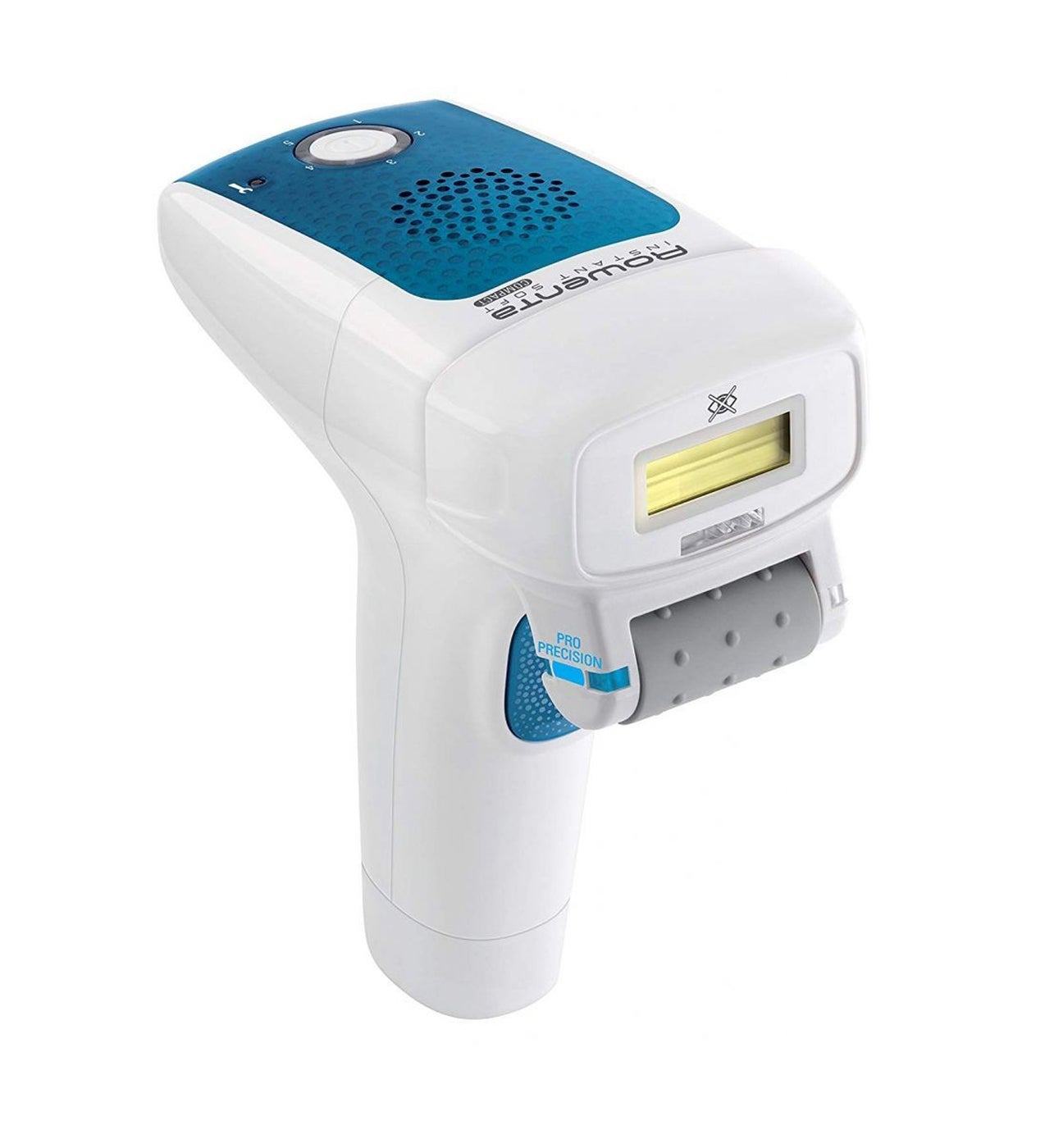 Tiene un sistema de seguridad que protegerá tu piel, y la compañía Instant Soft Compact integró un sensor de contacto que solo emite pulsos de luz si la depiladora está en contacto con tu piel. Te ofrece dos modos de uso que se adaptarán a todas las áreas de tu cuerpo; podrás utilizar el modo continuo para una sesión rápida y el modo puntual para zonas sensibles, además cuenta con un exclusivo filtro UV que protege tus ojos, no emitiendo pulso de luz en el caso que fuera poco aconsejable.  IPL Instant Soft Compact de Rowenta  (239 €).