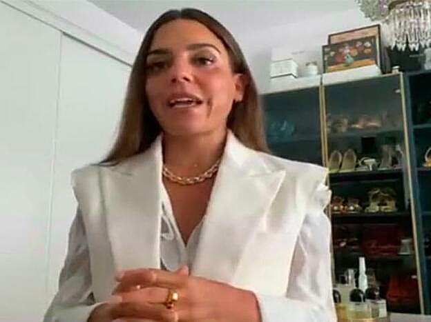 "Cada día que pasa es un día menos de este periodo de aislamiento", es el mesanje en positivo que lanza Paula Ordovás a nuestras lectoras.