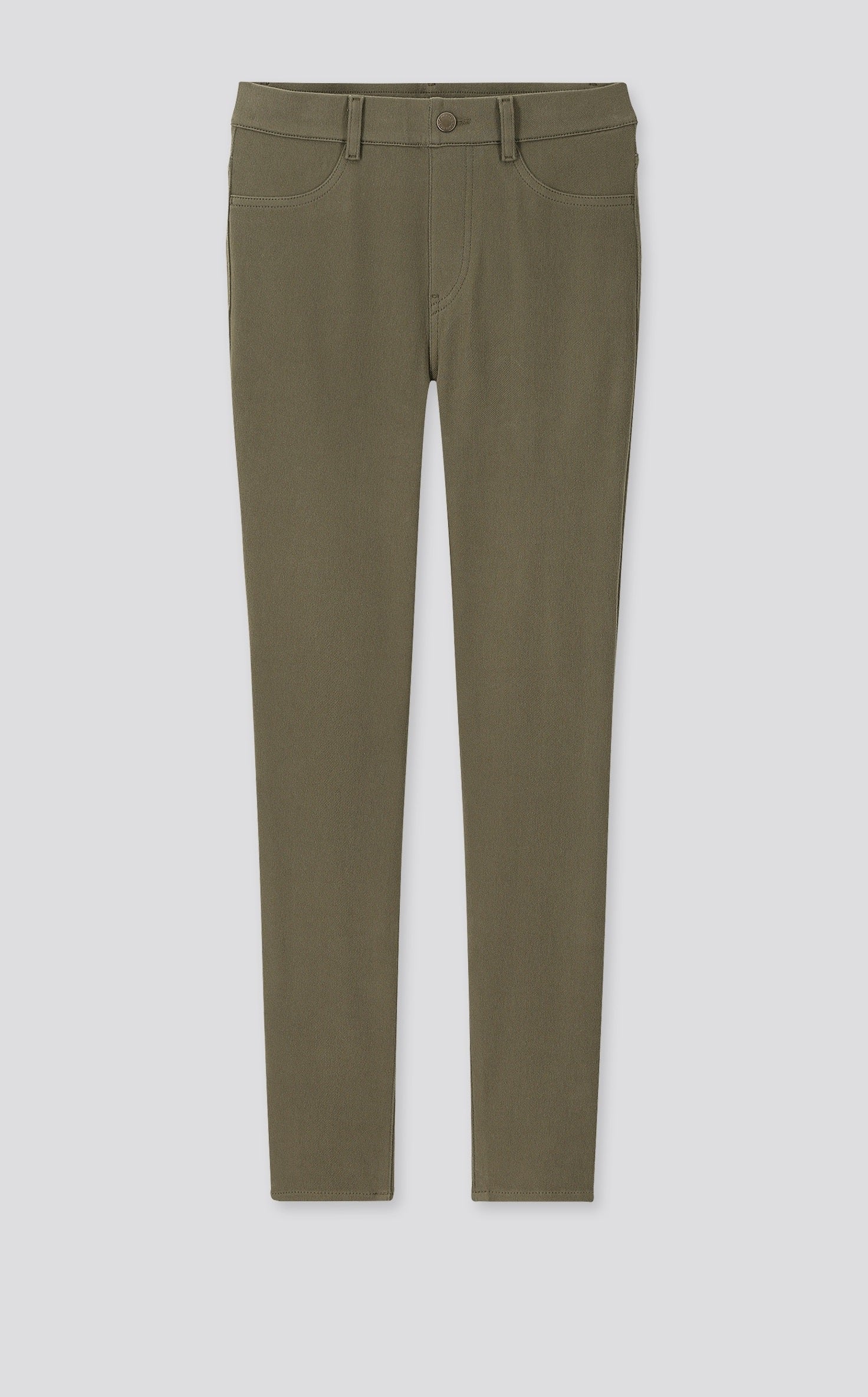 Leggings básicos en tono caqui de Uniqlo. Disponible también en los colores de la temporada. (24,90 euros).