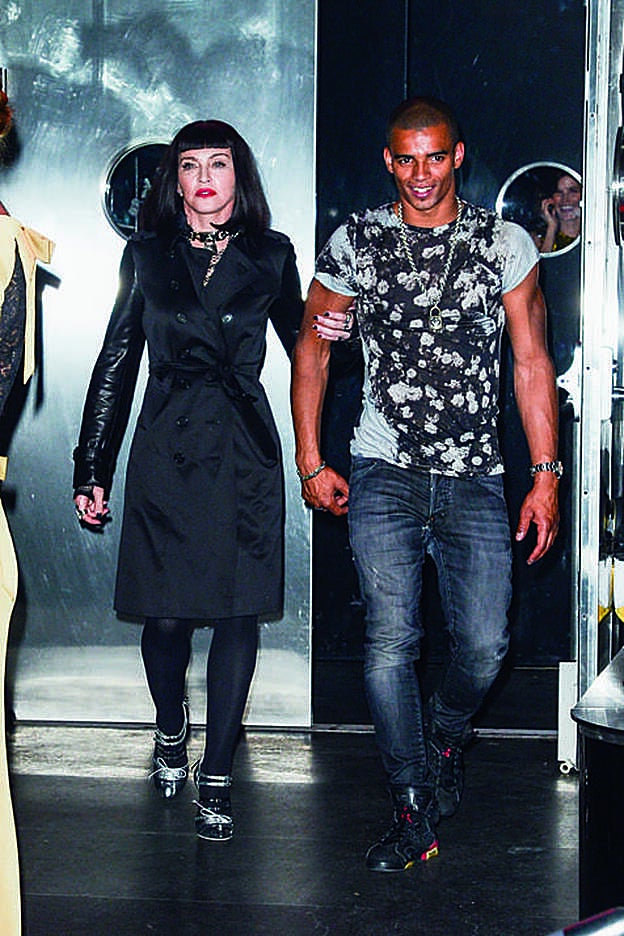 La cantante y el bailarín Brahim Zaibat, su pareja hasta 2013.