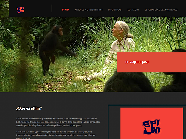 eFilm, cine gratis con el carnet de la biblioteca