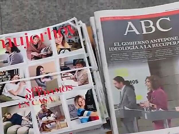 Desde este miércoles, el diario 'ABC' y las revistas de Taller de Editores, gratis en los hospitales de Madrid que lo soliciten.