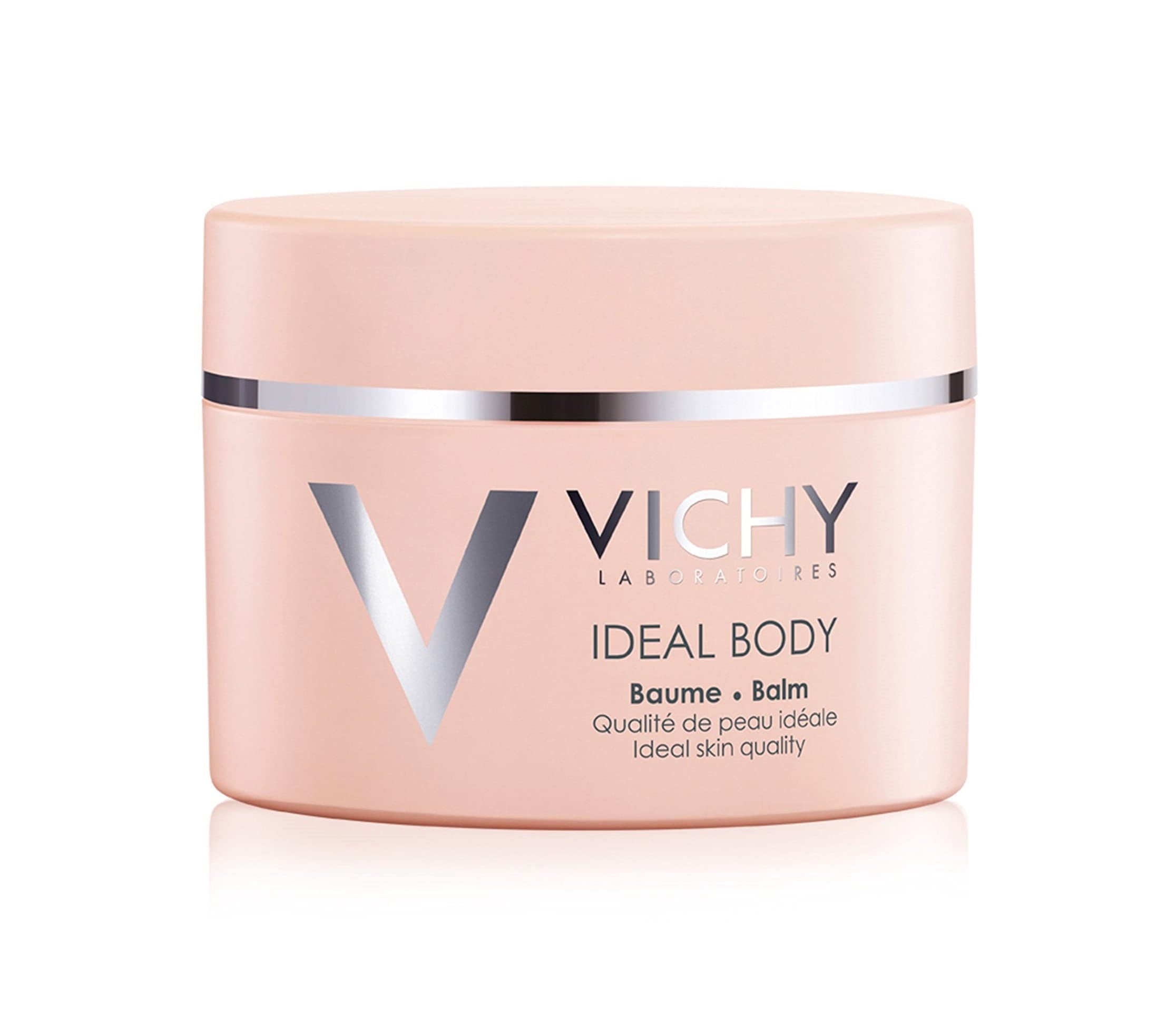 Las pieles sensibles son perfectas para esta crema en  bálsamo Ideal Body de Vichy  gracias a su fórmula libre de parabenos, siliconas y colorantes, y con ingredientes tan eficaces como el ácido hialurónico y la combinación de 10 aceites esenciales. (20,90 euros).