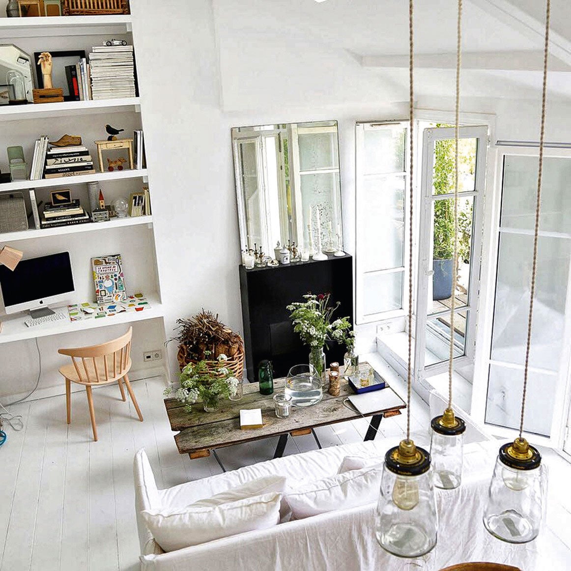 Salón creado por la interiorista Zoé de Las Cases.