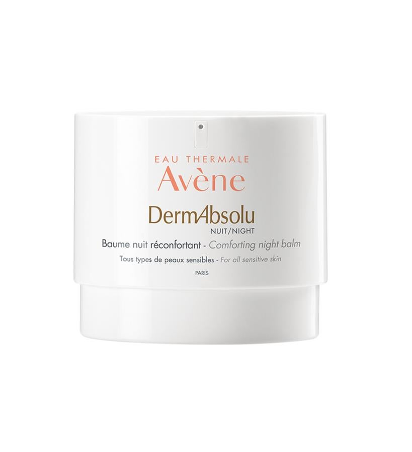 Combate la flacidez, la pérdida de densidad y la falta de confort de la piel a la vez que la nutre intensamente y la regenera. A la mañana siguiente te levantas con los rasgos desfatigados y con el rostro lleno de luz y de vitalidad.  Dermabsolu Crema Noche de Eau Thermale Avène  (35,89 €).