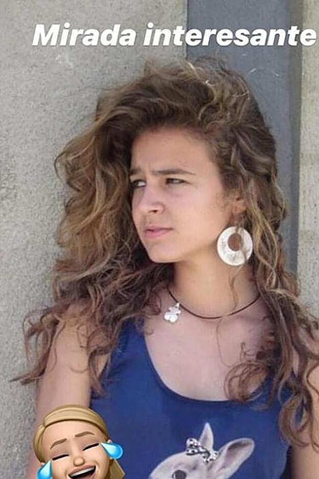 Esta es la imagen compartida por Escanes en sus 'stories'.