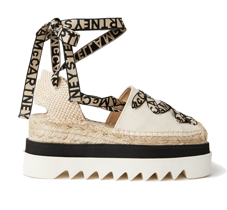Alpargata Gaia de Stella McCartney (375 €).