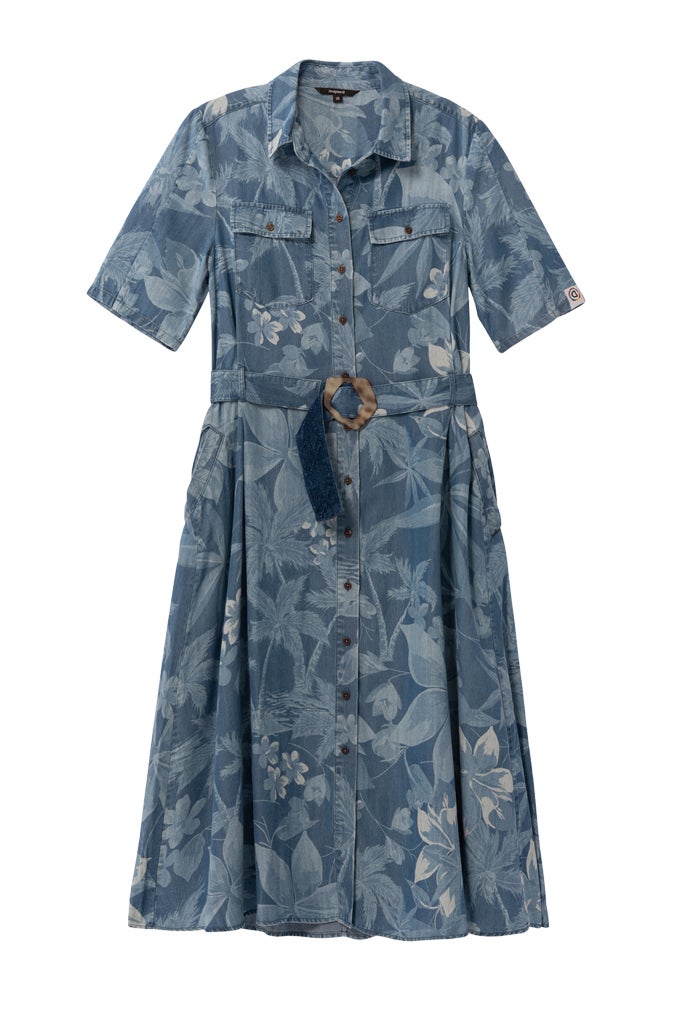 Vestido camisero de Desigual (99,95 €).