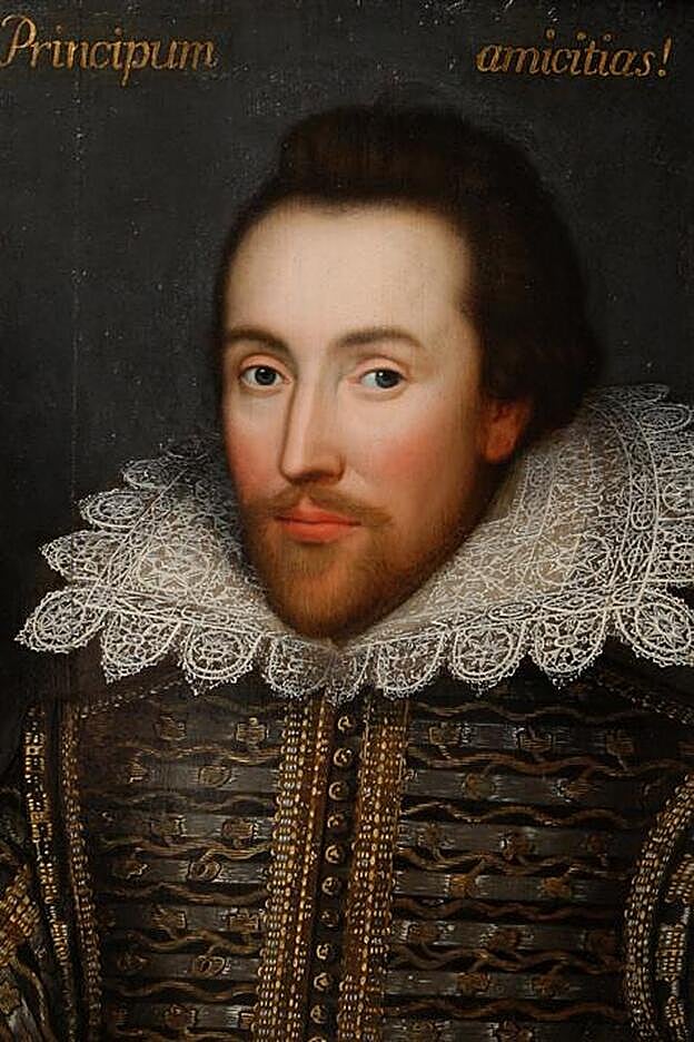 El conocido como "retrato Cobbe", uno de los posibles retratos de William Shakespeare.