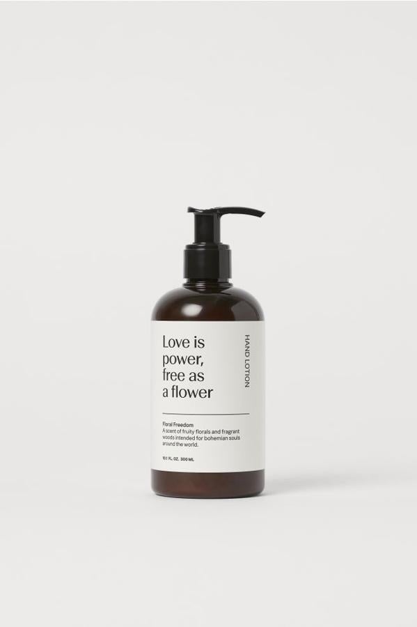 Loción para manos personalizada, (12,99 euros).