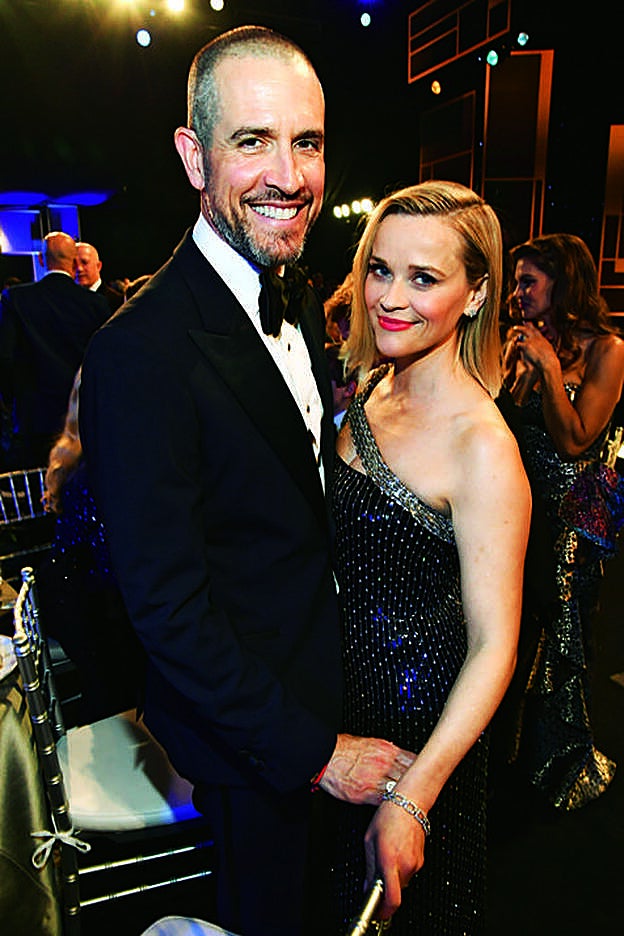 Con su marido Jim Toth, con quien está casada desde 2011.