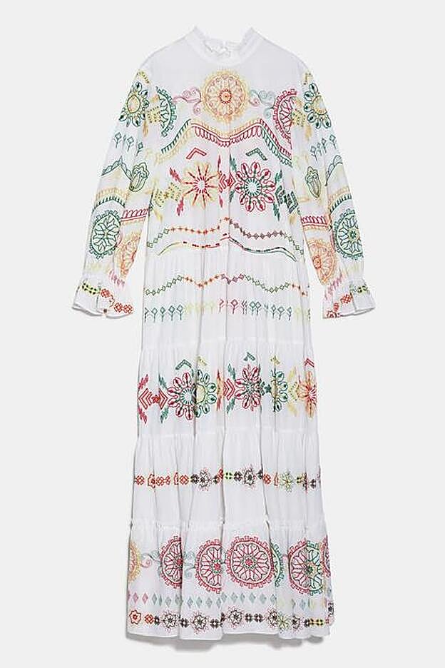 Este vestido de Zara está a mitad de precio, pero ya se ha agotado.