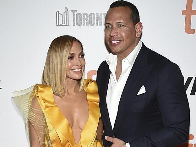 Alex Rodriguez acompañó a la actriz al estreno de su película Estafadoras de Wall Street durante el pasado festival de cine de Toronto en septiembre.