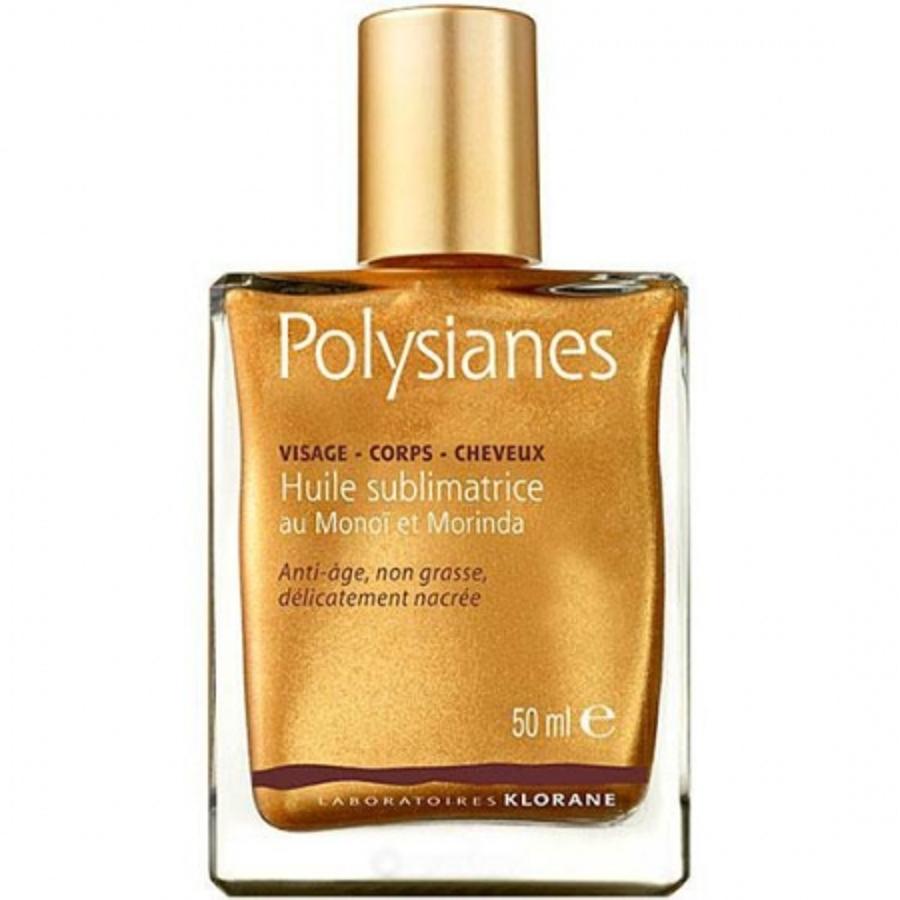 El aceite sublimador de Polysianes, una crema que dejará su piel hidratada y con un precioso brillo dorado. Su fórmula cuenta con aceite de monoi, una sustancia que recuperará el máximo brillo e hidratación para la piel (10,90 euros).