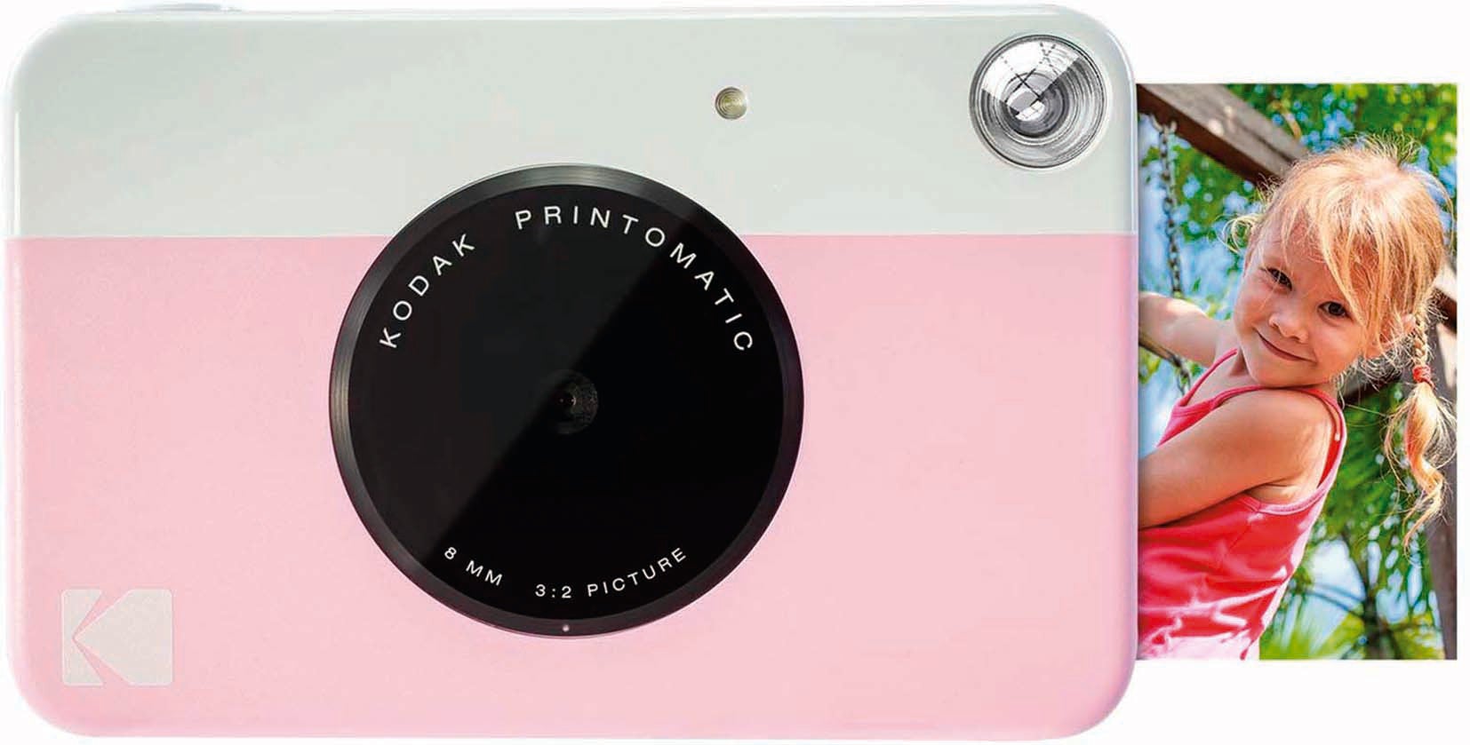 Cámara de impresión instantánea Kodak Printomatic (99,99 €), en Amazon.es