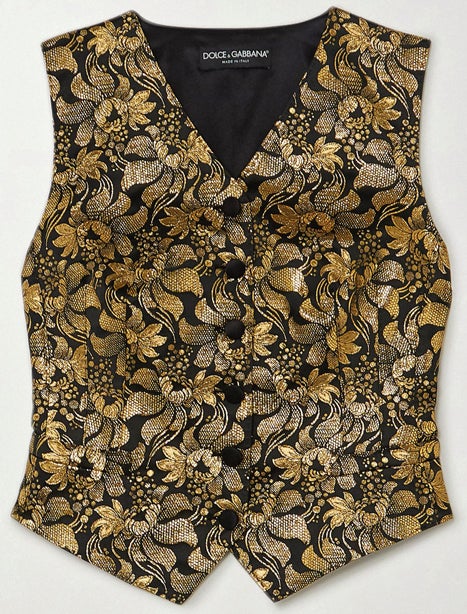 Chaleco de Dolce & Gabbana (695 €).