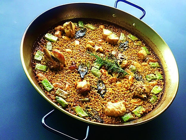 La paella valenciana de Quique Dacosta.