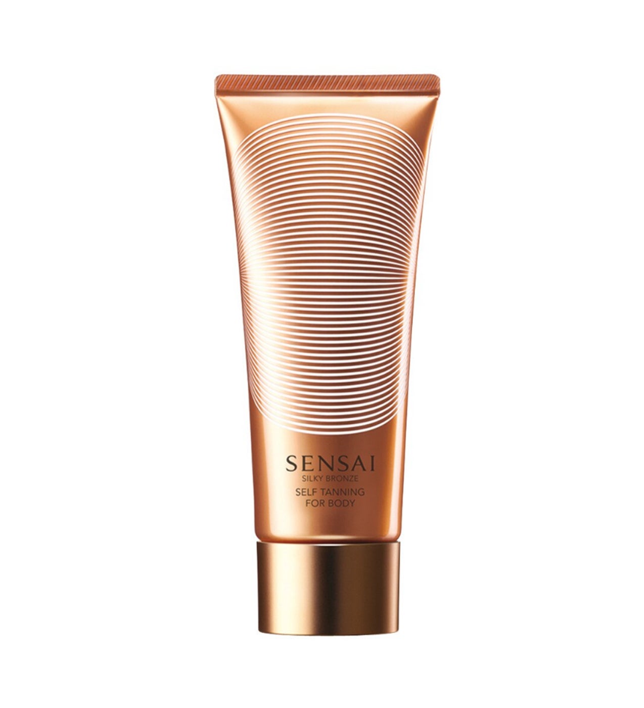 Su textura gel garantiza una aplicación rápida y homogénea en todo el cuerpo. Ofrece un bronceado sedoso y uniforme y proporciona una hidratación muy eficaz, que deja la piel suave.  Self Tanning Silky Bronze de Sensai  (88,50 €).
