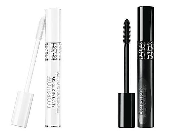 1. Prebase Diorshow Maximizer 3D: 37,95 €. En Sephora. 2. Diorshow Pump'n Volume de Dior: 35 €
