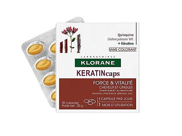 1. Klorane KeratinCaps (19,86 €).